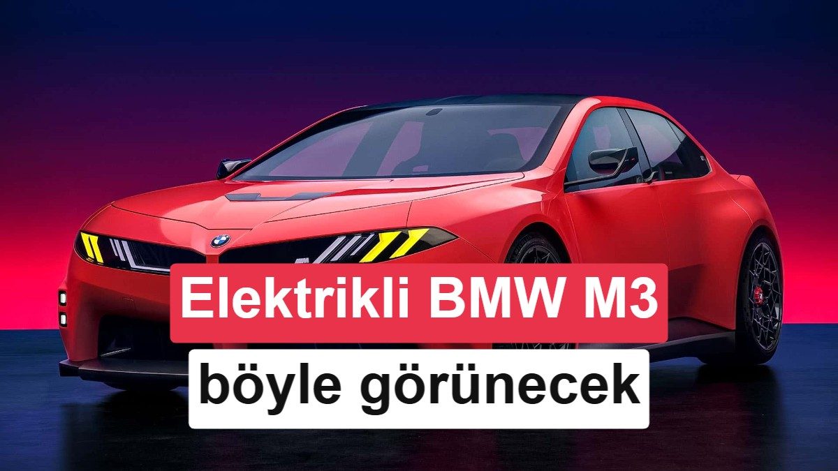 BMW'nin Elektrikli M3 Konsepti: 1000 Beygirlik Gelecek Yolda